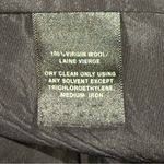 Lafayette 148 New York Back Zip Layered Black 100% Virgin Wool Dress Size 6 Photo 14