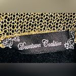 Gold Sweater Size Small Open Knit Short Sleeved Downtown Coalition Trendy Rare Photo 7