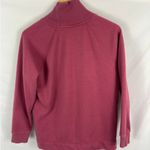 Athleta  Cozy Karma Side Zip Funnel Neck Sweatshirt Pink Size Small Photo 2