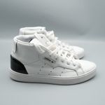 Adidas Original Sleek Mid White Black Leather Sneakers Women's Size 6.5 Casual Photo 10