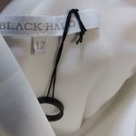 Black Halo  White Sierra Dress Mini Pleated Bridal Size 12 Photo 8