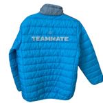 Super Bowl LII Minnesota Puffer Jacket Women's XL Blue NFL Team Eagles Patriots Photo 2