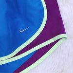 Nike Women’s Dri-Fit Tempo Running Shorts Athletic Workout Teal Purple Sz Large Photo 3