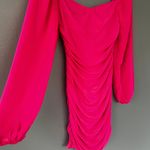 Hot Pink Bodycon Dress Photo 2