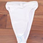 ASOS DESIGN White High Waist Bikini Bottoms Size US 4 Photo 0