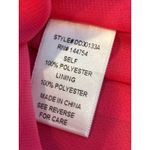 Davi & Dani  NEW Pink Wash Side Cut‎ Out Mini Dress Large Drape V Back Photo 8