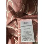 Lush Clothing Lush Caramel Abstract Puff Sleeve Cutout Midi Dress Size M NWT 100% Cotton Photo 10