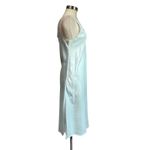 1980s Vintage Barbizon Blue Satin Nightgown Sz M Size M Photo 2