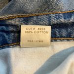 J Brand  cropped raw hem straight leg size 29 distressed/patched jeans. Photo 5