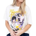 Daydreamer Prince & the Revolution Purple Rain Flowers Tee, Size S, New w/o Tag Photo 0