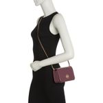 Badgley Mischka  Bag Plum Quilted Crossbody Photo 9