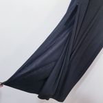 Pinko Italy Elegant Black Long Sleeve Midi Dress Zipper Detailed Boatneck Size 6 Photo 8