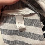 Cato  Black and White Striped Tank Top size large lightweight. Ties in the back. Photo 4