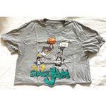 Pretty Little Thing Grey Space Jam Cropped T Shirt Photo 2