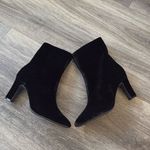 Lauren Ralph Lauren Women’s Suede Ankle Boots Black Elegant Booties 9.5B Size 9.5 Photo 3