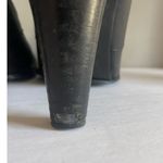 Vanessa Bruno Tie High Heel Witch Granny Boots in Black Leather Size 40/ US 9 Photo 8