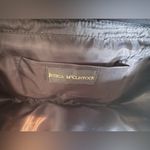 Jessica McClintock  Textured Elegant Black Clutch Bag with Chain Photo 7