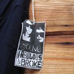 Young Fabulous and Broke NWT Sassy Asymmetrical Maxi Skirt in Dark Blue Photo 7