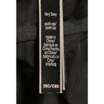 Victoria's Secret Very Sexy Shine Strap Black Lace Demi Bustier 36C Push Up Photo 13