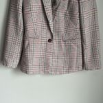 J.Crew NEW Parke blazer in ivory plaid Italian wool Size 0 Photo 6