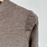 Joie  Catriona Turtleneck Dress Tan Long Sleeves Wool Cashmere Blend size Small Photo 4