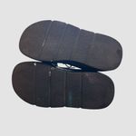 Source Unknown Y2K Star Print Chunky Platform Ankle Women Metal Chain Black Denim Shoes 6.5W 37 Photo 7