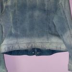 Celebrity Pink Xl Jean Jacket Light Wash Denim Long Sleeve Button Photo 8