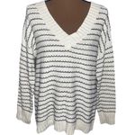 Westport Dressbarn chunky knit v-neck stitch detailed oversized sweater size XL Photo 0