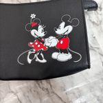 Disney Mickey and Minnie Black Wristlet  zip close small travel collectable Photo 1