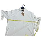 Houston White Ribbed Cowl Neck Pullover Top XXL Cream Sustainable NWT Photo 6