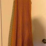 ZARA Mustard Midi Perforation Dress /Holiday Beach Bikini /Hollow Out Cover Up M Photo 11