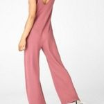 Fabletics  Grace Relaxed Wide Leg Jumpsuit XL Women’s Dark Rouge Photo 5