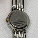 Riviera women’s wrist watches gold gold silver tone 25mm rhinestones running Photo 5