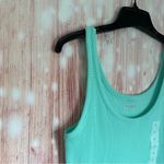 Old Navy  Mint Green First-Layer Ribbed Scoop-Neck Tank Top Photo 5