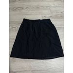 J.Crew ‎ Skirt Women's 2P Black A-Line Wool Blend Career Minimalist Fall Attire Photo 2