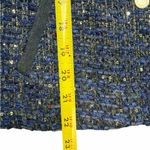 White House | Black Market WHBM Women's Quintessential Sequin Tweed Moto Jacket Size 12 Photo 10