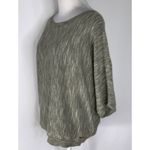 DKNY NWT Jeans Sage & White Soft Dolman Short Sleeve Casual Career Sweater S… Photo 1