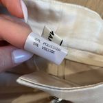 Pixie Market pleated off white high waisted shorts XS Photo 4