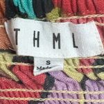 THML  Multicolor‎ Floral Smocked Tank Top Size Small EUC Photo 2