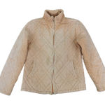 Vintage Forecast‎ Sport Womens Quilted Corduroy Jacket Full Zip Beige Large 44 Tan Size undefined Photo 0