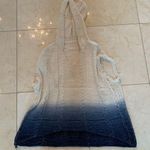Free People  NWOT Ombre Poncho Vest Sweater Sz SM Photo 0
