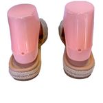 Sam Edelman  GOLD LEATHER "AUSTIN" ESPADRILLE SLIDE MULES (7M) Photo 2