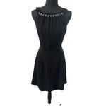 Tory Burch Sheila Embellished Floral Fit and Flare Little Black Dress - Size 4 Photo 6