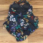 Time and Tru One Piece Bathing Suit Gray Size M Photo 4