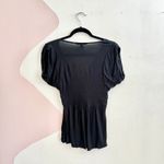 Banana Republic  Black Babydoll Top Goth Whimsigoth Grunge Indie Sleaze XS Photo 1