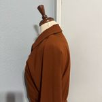 Opening Ceremony Women Luxury Rust Bomber Zippered Collared Jacket Size XS Photo 5