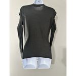 IRO Jeans Kassis Cold Shoulder Cut Out Long Sleeve Wool Blend T-Shirt Sweater S Photo 6