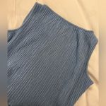 St. John  light baby blue knit cropped tank top! Photo 11