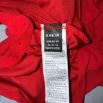 SheIn Red Strappy Crop Top Size XL Photo 2