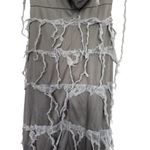 Women’s Halloween Costume Zombie Skeleton Dress w/ Chain Belt Size S 4 Photo 4